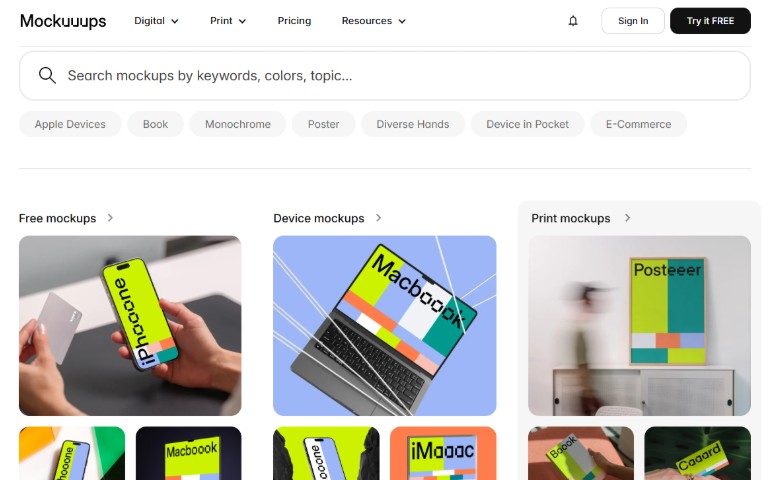 Mockuuups.studio 资源-优导uide.cn-设计创意网址导航